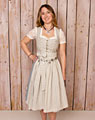 "Abtswind" dirndl + apron