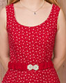 "Burgheim" dress without apron red