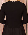 "Burgsinn" Strickjacke schwarz
