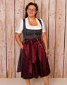 "Bamberg" Dirndl mit Schürze