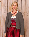 "Bibertal" Strickjacke grau