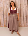 "Biberbach" Dirndl mit Schürze