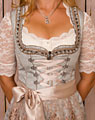 "Bernried" Dirndl mit Schürze