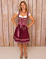 "Bidingen" dirndl + apron