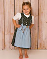 "Aholfing" dirndl, blouse, apron