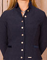 "Berchtesgaden" Woll-Strickjacke