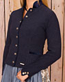 "Berchtesgaden" Woll-Strickjacke
