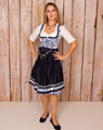 "Eixen" Dirndl mit Schürze