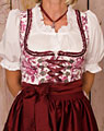 "Erlensee" Dirndl mit Schürze