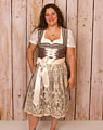 "Brakel" dirndl + apron