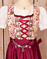 "Detmold" Dirndl, Bluse, Schürze