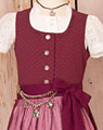 "Gotha" Dirndl, Bluse, Schürze