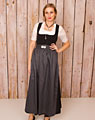 Apron long, anthracite