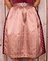 "Tönning" Samtdirndl mit Schürze