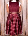 "Tönning" Samtdirndl mit Schürze