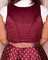 "Tönning" Samtdirndl mit Schürze
