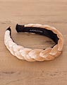 "Haarreif" Samt beige