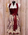 "Fischbach" Dirndl mit Schürze