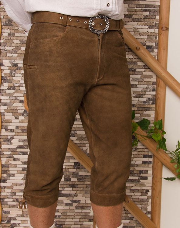 "Achim" leather trousers - Bild vergrößern
