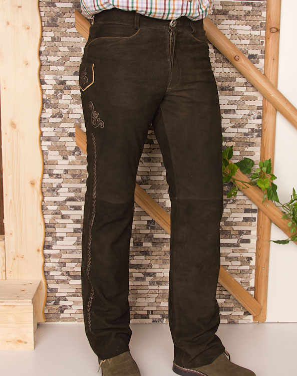 "Wigand" leather trousers - Bild vergrößern