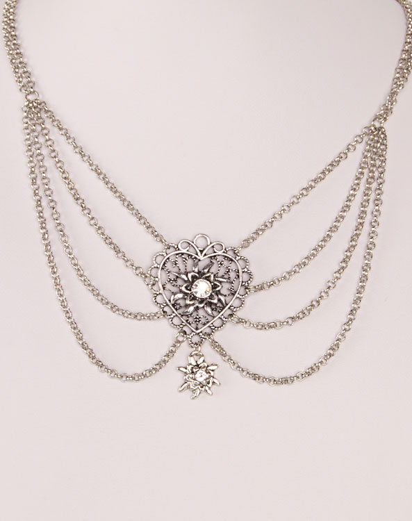 "Trachten" necklace crystal - Bild vergrößern