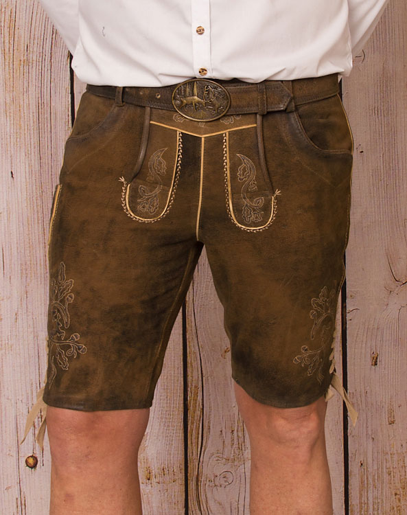 "Mickhausen" leather trousers - Bild vergrößern