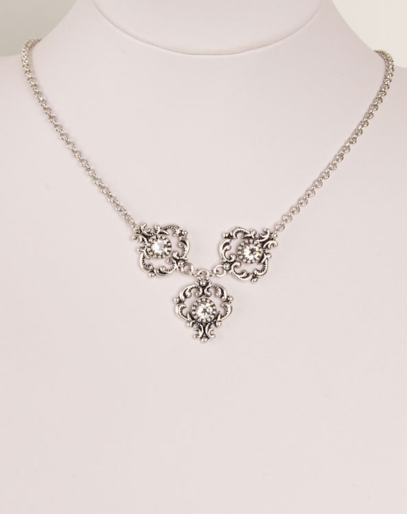 "Ella" necklace silver - Bild vergrößern