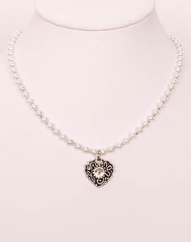 "Herz" Kinder Perlenkette - Bild vergrößern