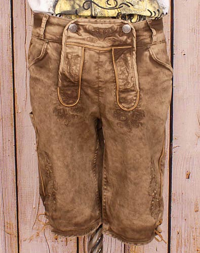 "Frohburg" kurze Trachten-Jeans - Bild vergrößern