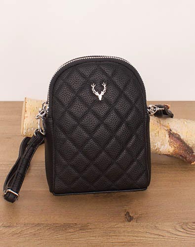 "Naila" Umhängetasche schwarz - Bild vergrößern