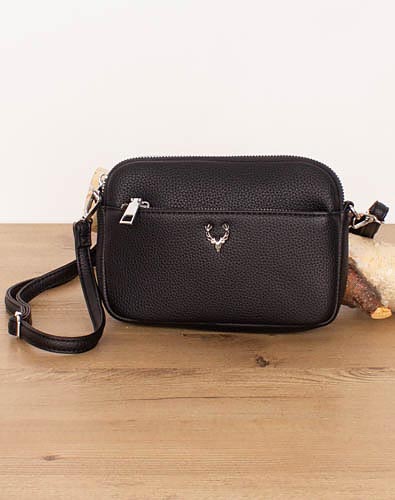 "Meppen" Umhängetasche schwarz - Bild vergrößern