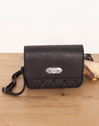 "Hainfeld" Umhängetasche schwarz - Bild vergrößern