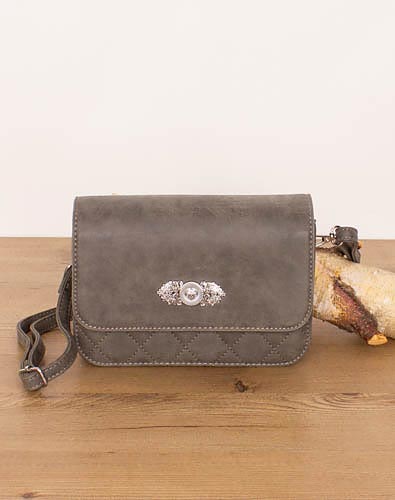 "Hainfeld" Umhängetasche grau - Bild vergrößern